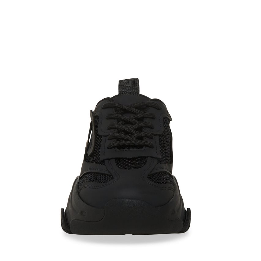 Black Steve Madden Prospect Women's Sneakers | PH 9630TKD